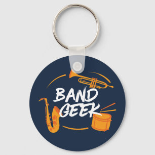 Marching Band Geek Funny Musician Sleutelhanger