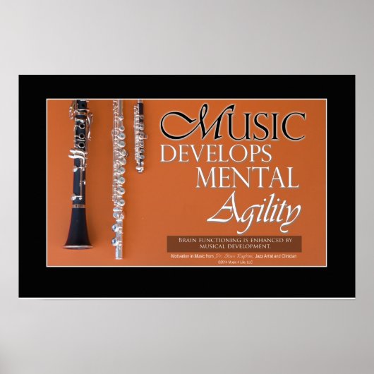 Marching Band Gezegde & Quotes - Wind Instruments Poster (Voorkant)