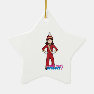 Marching Band Girl Keramisch Ornament