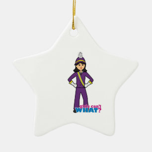 Marching Band Girl - Medium Keramisch Ornament