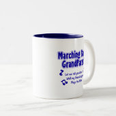 Marching Band Grandparent Tweekleurige Koffiemok (Voorkant rechts)