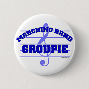 Marching Band Groupie Ronde Button 5,7 Cm