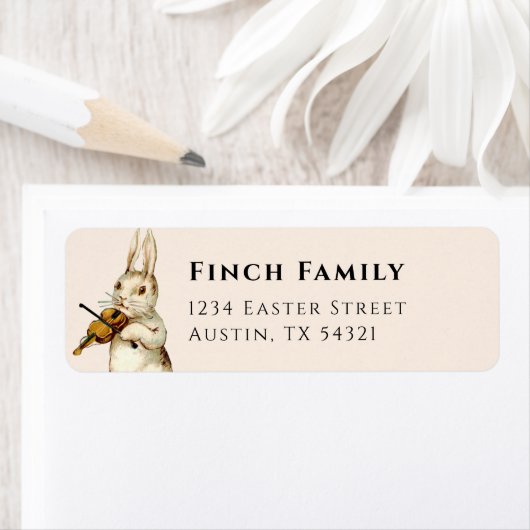 Marching Band Happy Pasen Etiket (Insitu)