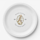 Marching Band Happy Pasen Papieren Bordje (Voorkant)