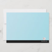 Marching Band Invitation Kaart (Achterkant)