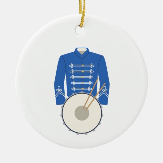 Marching Band Keramisch Ornament (Voorkant)