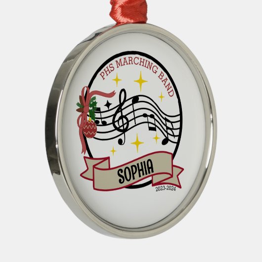 Marching Band Kerst Ornament (Rechts)