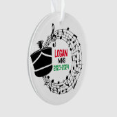 Marching Band Kerst Ornament (voorkant)