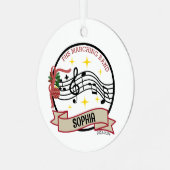 Marching Band Kerst Ornament (Voorkant links)