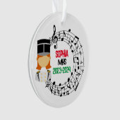 Marching Band Kerst Ornament (voorkant)