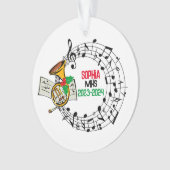 Marching Band Kerst Ornament (voorkant)