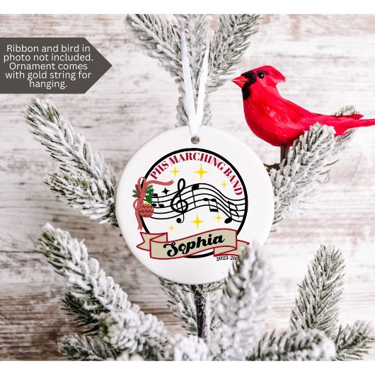 Marching Band Kerst Ornament