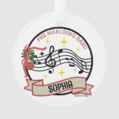 Marching Band Kerst Ornament (voorkant)