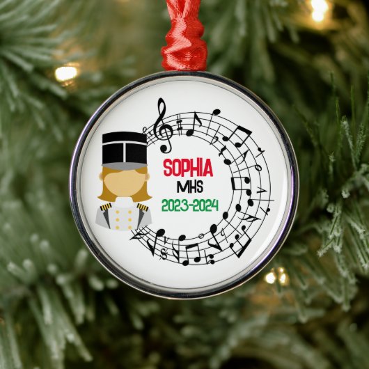 Marching Band Kerst Ornament (Boom)