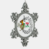 Marching Band Kerst Ornament (Links)