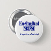 Marching Band Ma/Piccolo Ronde Button 5,7 Cm (Voorkant /achterkant)
