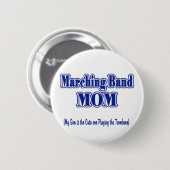 Marching Band Ma/Trombone Ronde Button 5,7 Cm (Voorkant /achterkant)