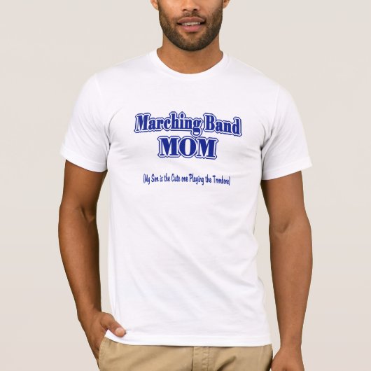 Marching Band Ma/Trombone T-shirt (Voorkant)