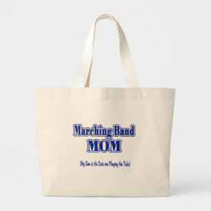 Marching Band Ma/Tuba Grote Tote Bag