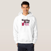 Marching Band Mam/Saxophone Hoodie (Voorkant volledig)
