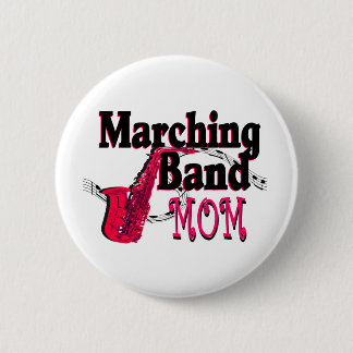 Marching Band Mam/Saxophone Ronde Button 5,7 Cm