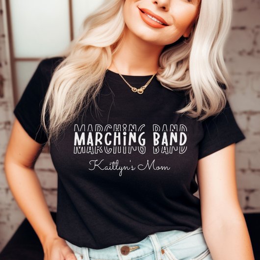 Marching Band Mam  T-shirt