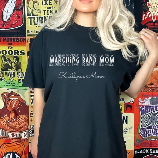 Marching Band Mam  T-shirt