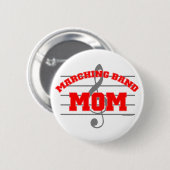 Marching Band mama Ronde Button 5,7 Cm (Voorkant /achterkant)