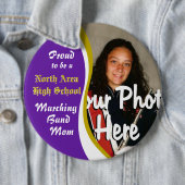 Marching Band mama Ronde Button 6,0 Cm (In situ)