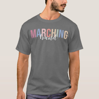 Marching Band Muziek vintage T-shirt