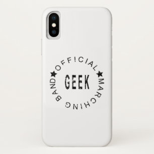 Marching Band Official Geek iPhone X Hoesje