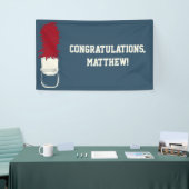 Marching Band Pet met Feathers Custom Bericht Spandoek (Beurs)