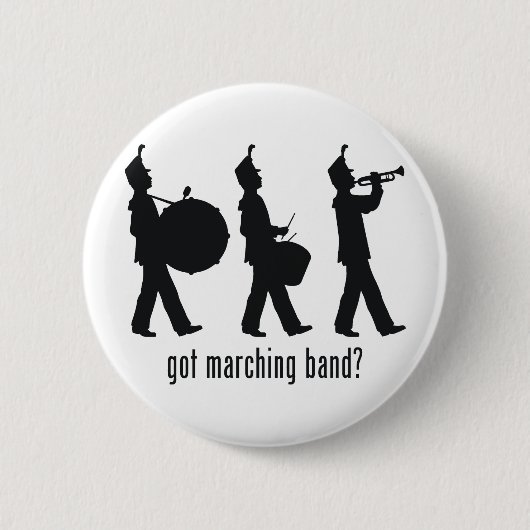 Marching Band Ronde Button 5,7 Cm (Voorkant)