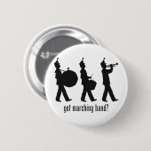 Marching Band Ronde Button 5,7 Cm (Voorkant /achterkant)