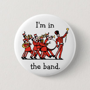Marching Band Ronde Button 5,7 Cm