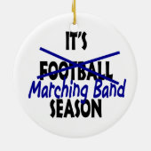 Marching Band Season Keramisch Ornament (Achterkant)