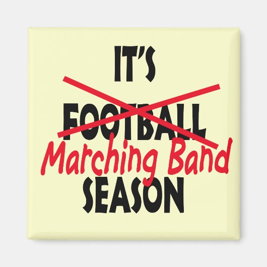 Marching Band Season / Red Magneet (Voorkant)
