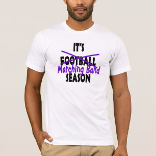 Marching Band Seizoen/ Paarse T-shirt