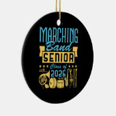 Marching Band Senior Class of 2026 Keramisch Ornament (Rechts)
