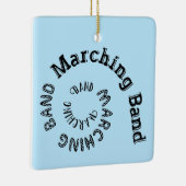 Marching Band Spiral Keramisch Ornament (Rechts)