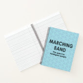 Marching Band Sport Notitieboek (Binnen)