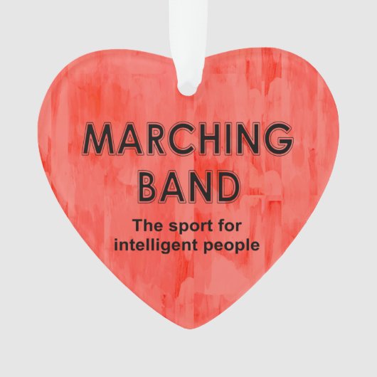 Marching Band Sport Ornament (voorkant)
