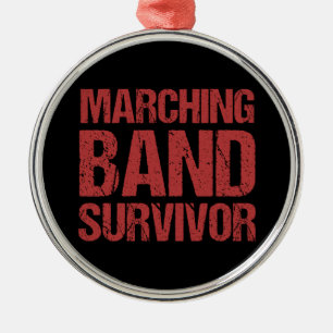 Marching Band Survivor Metalen Ornament