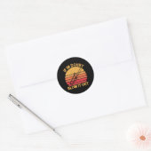 Marching Band Trombone Marching Band Trombone Ronde Sticker (Envelop)