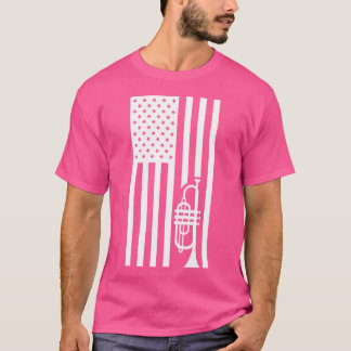 Marching Band Trompet T-shirt voor mannen Vrouwen