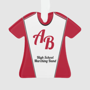 Marching Band Uniform met bewerkbare kleur Ornament