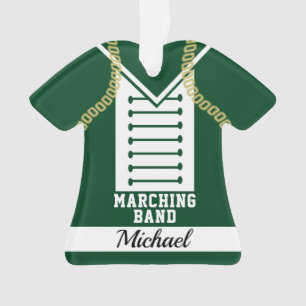 Marching Band Uniform met Foto Ornament
