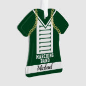 Marching Band Uniform met Foto Ornament (voorkant)