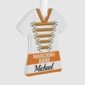 Marching Band Uniform met Foto Ornament (voorkant)