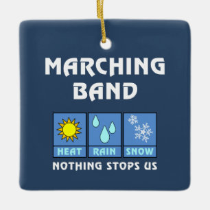 Marching Band Weer Keramisch Ornament